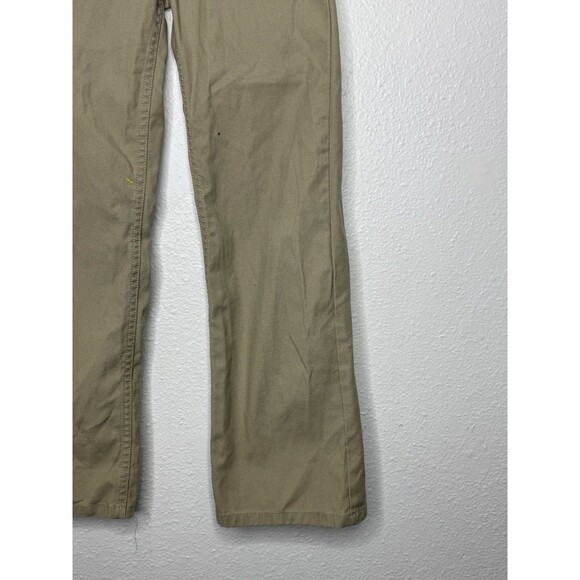 Carhartt Pants Boys Size 12 Tan Canvas Workwear Khaki Adjustable Distressed - Picture 6 of 16